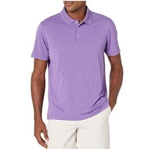 NEW Mens Sz XL Slim Fit Casual Wear Purple Polo Shirt